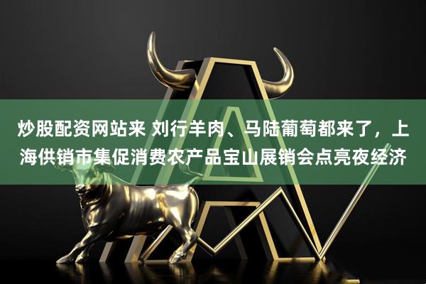炒股配资网站来 刘行羊肉、马陆葡萄都来了，上海供销市集促消费农产品宝山展销会点亮夜经济